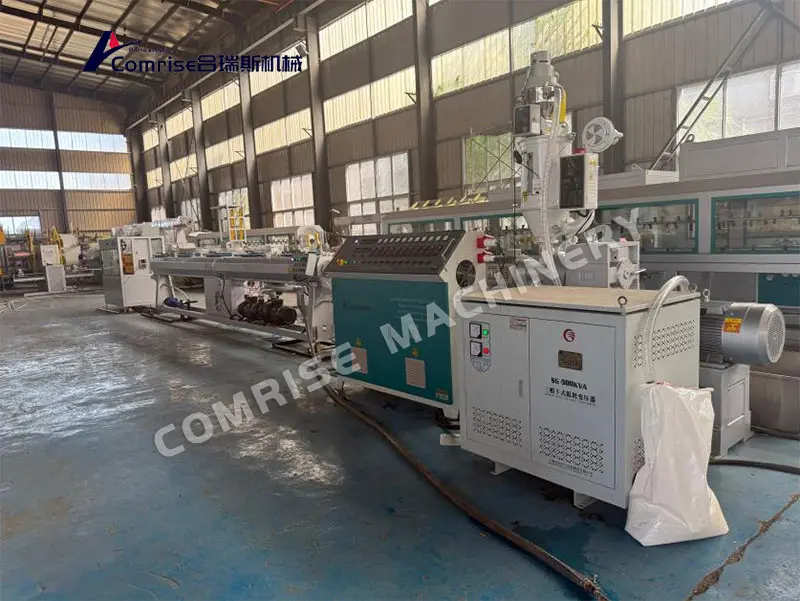 เครื่องท่อชลประทาน Comrise PE เริ่มทดลองใช้งาน เครื่องท่อชลประทาน Comrise PE เริ่มทดลองใช้งาน