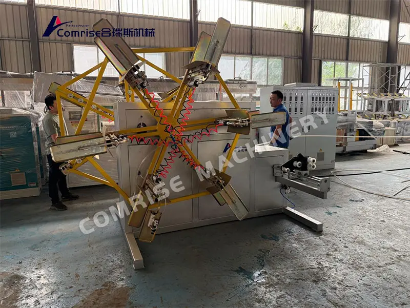 การทดสอบการทำงานของเครื่องจักรท่อ HDPE ขนาด 1/2 นิ้ว-2 นิ้ว ลูกค้าพึงพอใจ การทดสอบการทำงานของเครื่องจักรท่อ HDPE ขนาด 1/2 นิ้ว-2 นิ้ว ลูกค้าพึงพอใจ